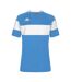 T-Shirt de sport blanc/bleu homme kappa dareto 33133wwjr-1