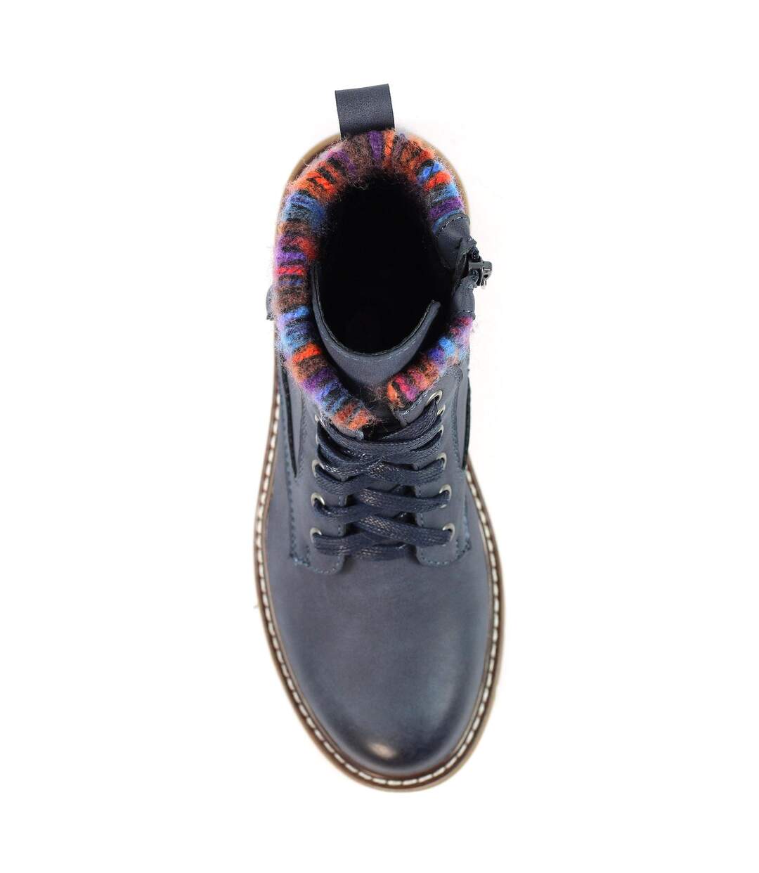 Bottes Coupe Large California Femme Bleu Lunar-3