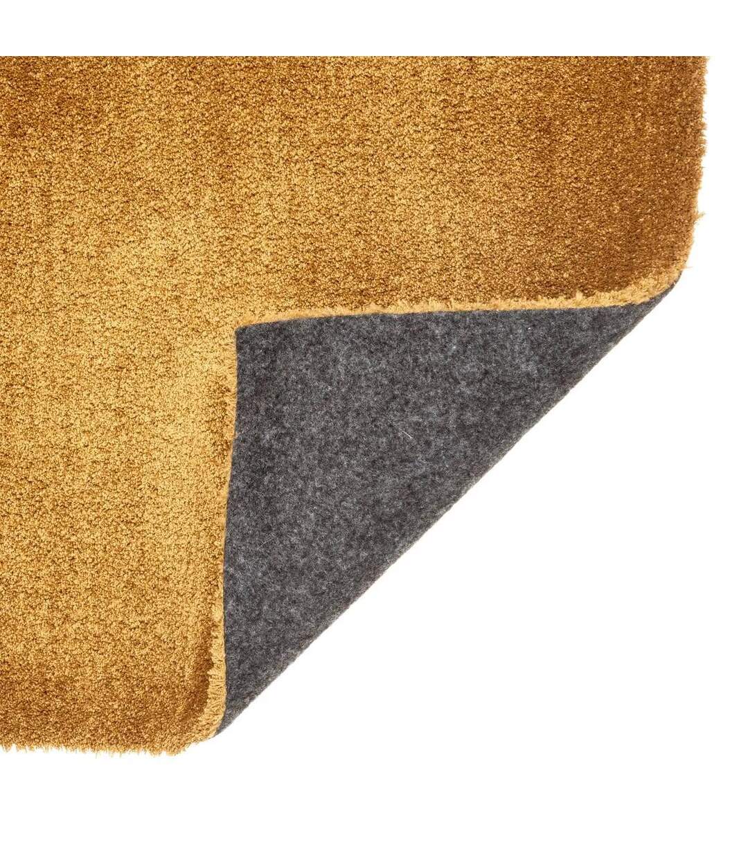 Tapis Déco Uni Joanne 120x170cm Jaune Ocre-2