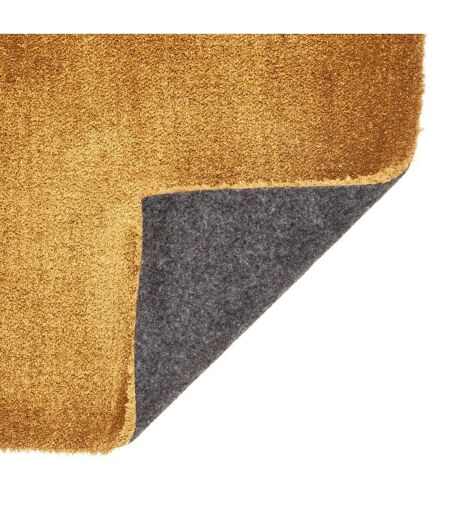 Tapis Déco Uni Joanne 120x170cm Jaune Ocre