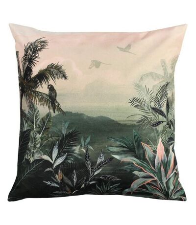 Jungle outdoor cushion cover one size blush/forest Furn