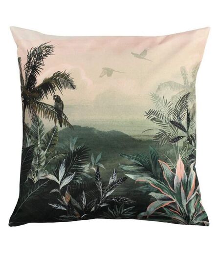 Jungle outdoor cushion cover one size blush/forest Furn