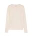 Womens/ladies Ferpina Plain Knitted Jumper Natural Boss-3