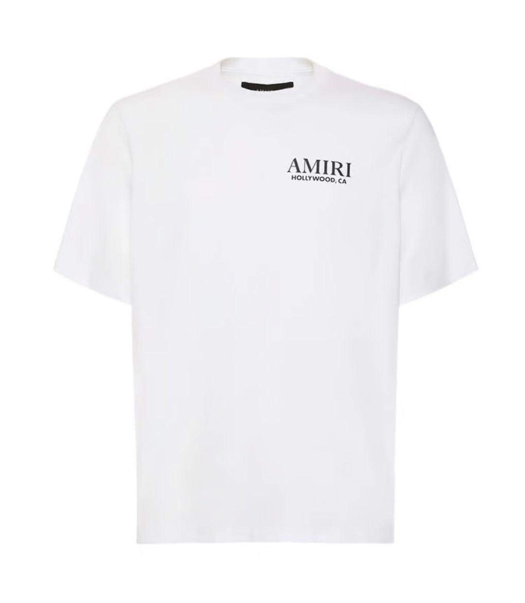 T-shirt Motif/style Logo Bones Homme Blanc Amiri-2