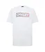 Mens Dual Logo Soft Touch Regular T-shirt White Oakley-2