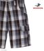 Bermuda homme WINCHESTER ILLOWA2 gris et chocolat : le short à carreaux en coton tout confort-4