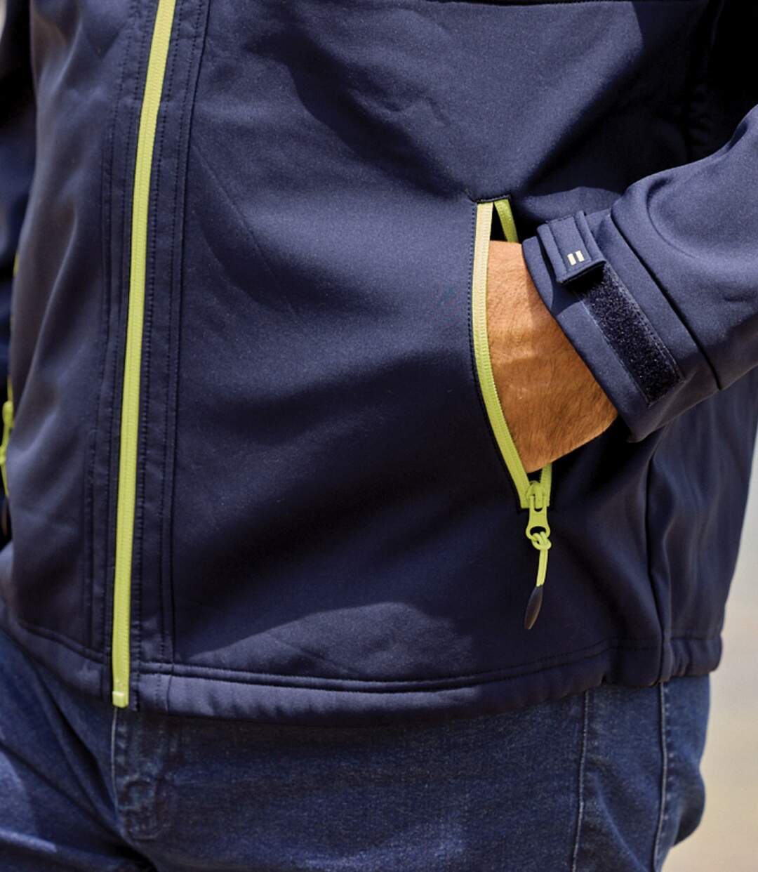 Le Blouson Softshell Doublé Micropolaire-6