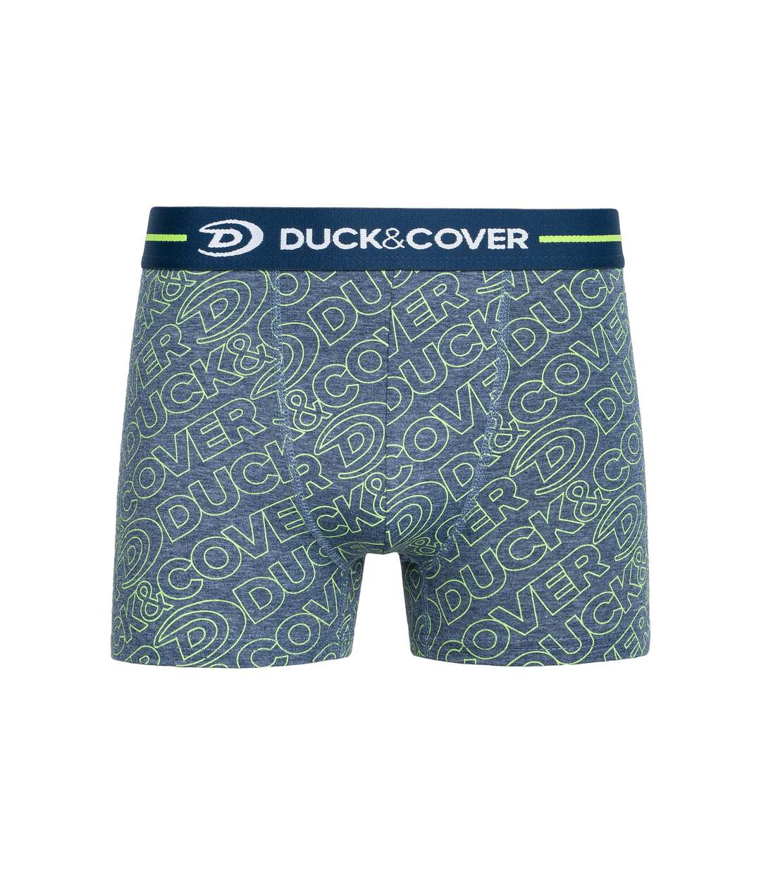 Pack Of 3  Mens Amero Boxer Shorts  Green Blue Grey Duck And Cover-3