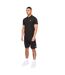Ensemble Polo Et Short Henychill Homme Noir Henleys-1