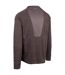 Mens adamo active t-shirt black marl Trespass-2