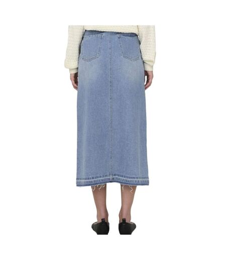 Jupe longue bleu femme jdy bella - l
