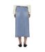 Jupe longue bleu femme jdy bella - l-2
