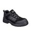 Mens cow suede composite toecap shoes black Portwest-2