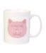 Mug Magique en Céramique Chat 35cl Blanc-3