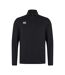 Mens Quarter Zip Training Top Black Canterbury-2