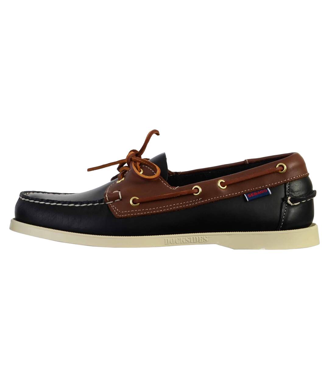 Derby Cuir Sebago Portland Wax Lea-1
