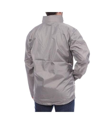 Coupe-vent 1/4 zip gris homme hungaria training premium 15 - xs