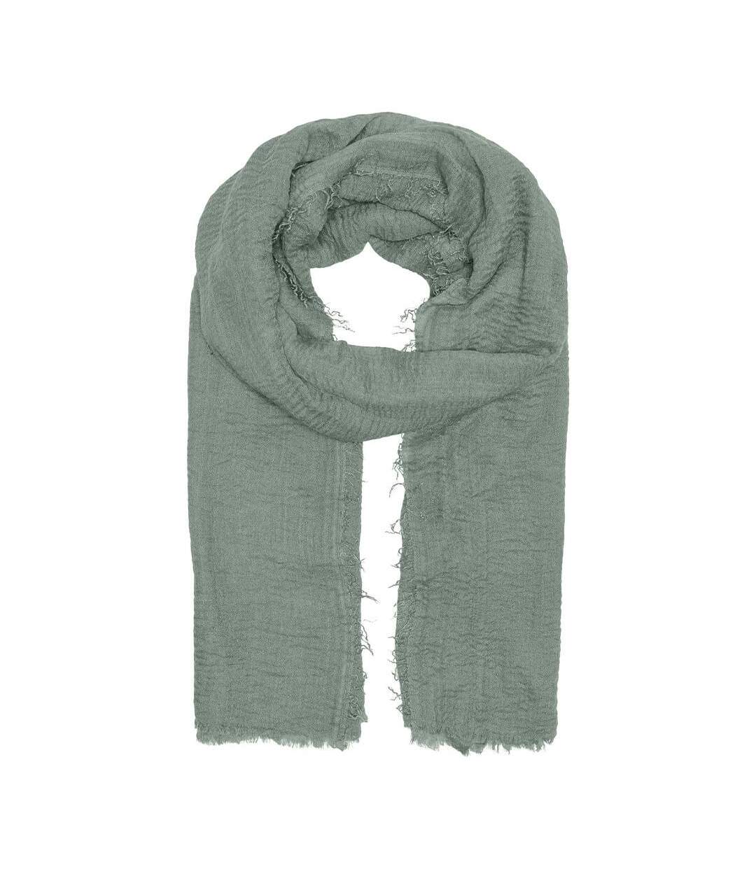 Foulard vert femme only fluffa-1