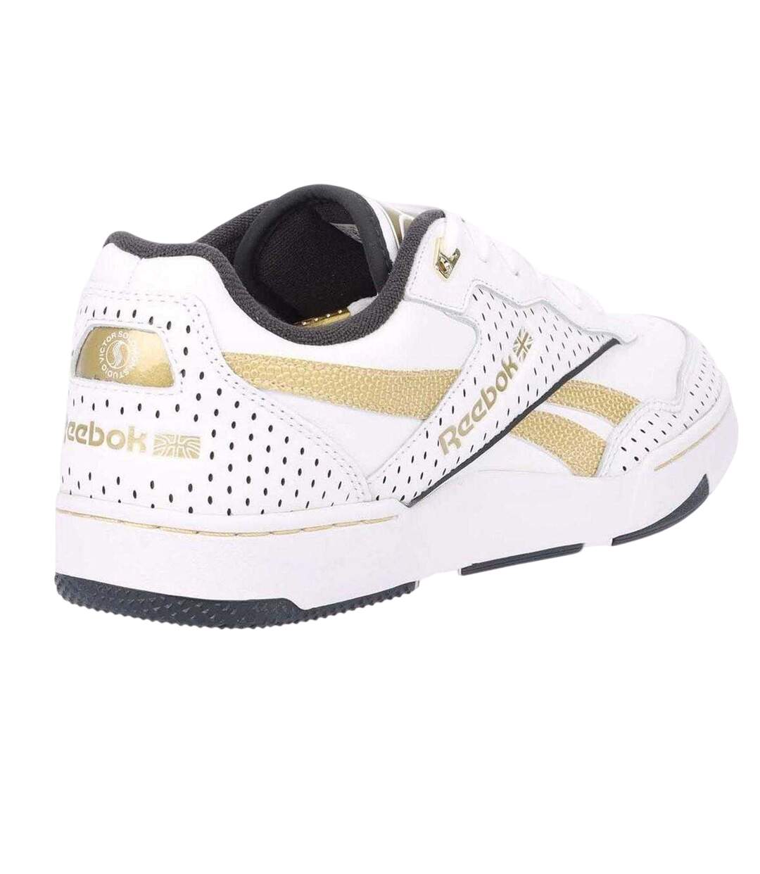 Baskets Victor Solomon Femme Or Blanc Reebok-2