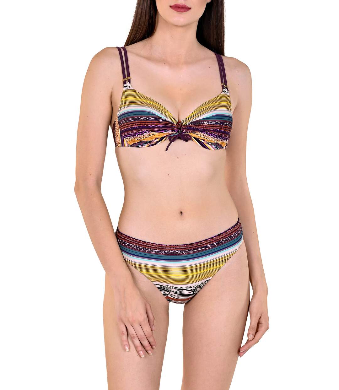 Haut maillot de bain armaturé Freetown Lisca-2