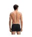 Pack Of 3  Mens Logo Boxer Briefs  Black White Boss-3