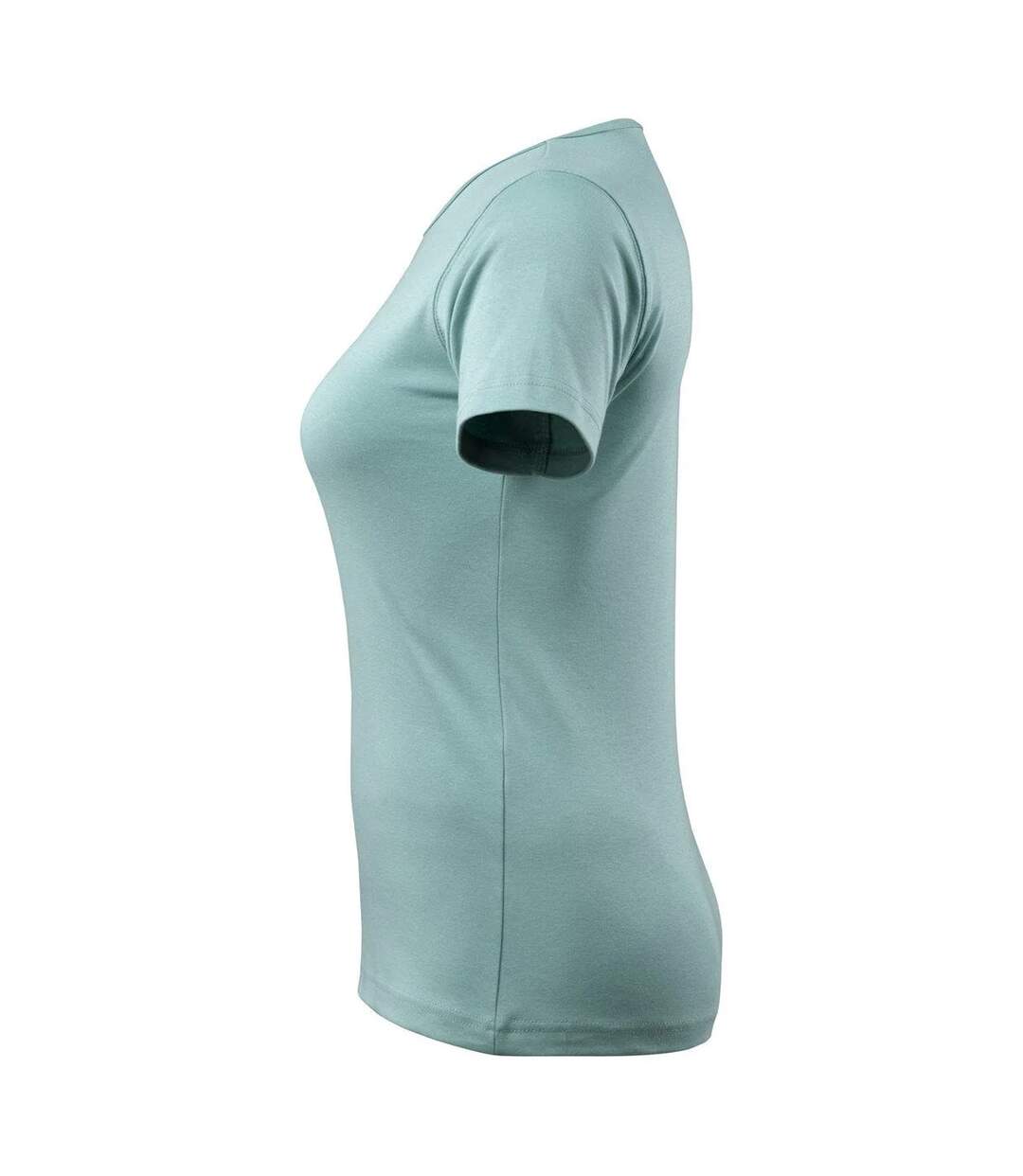 Womens/ladies Crossover Arras T-shirt Dusty Turquoise Mascot-3