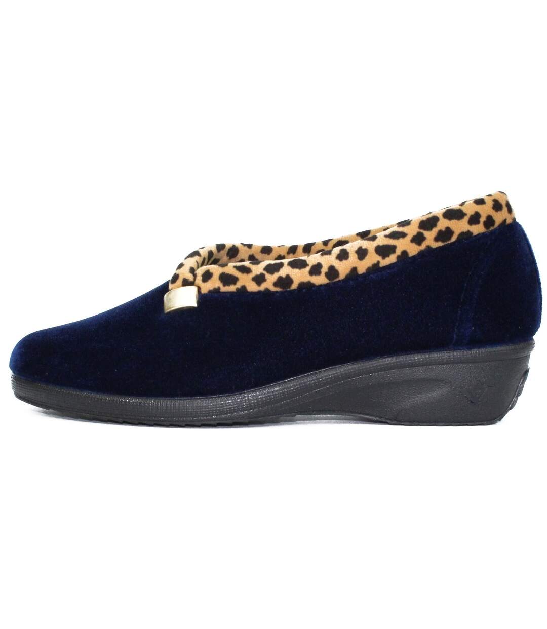 Chaussons paloma femme bleu marine Lunar-3