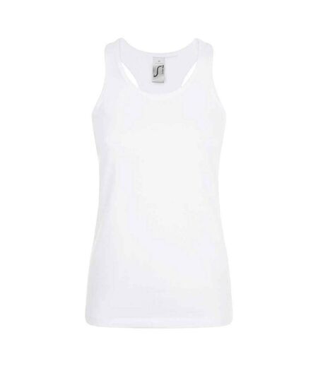 Débardeur Justin Femme Blanc SOLS