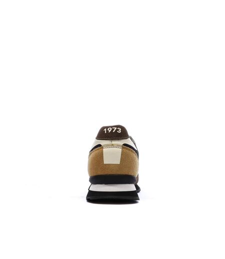 Baskets marrons homme pepe jeans brit prints
