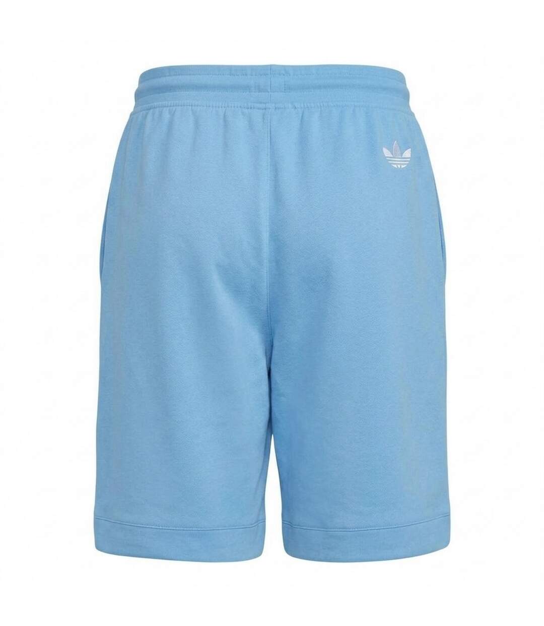 Mens Made With Nature Cotton Casual Shorts Blue White Adidas-3