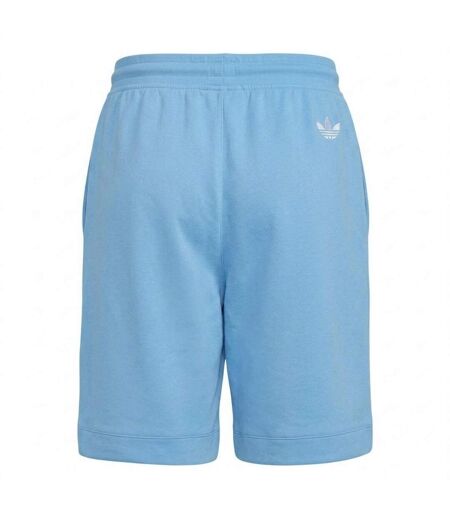 Mens Made With Nature Cotton Casual Shorts Blue White Adidas