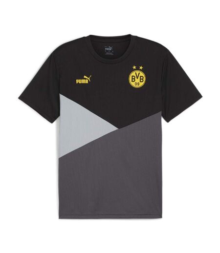 Dortmund T-Shirt Noir/Gris Homme Puma Poly 2023/2024 - L