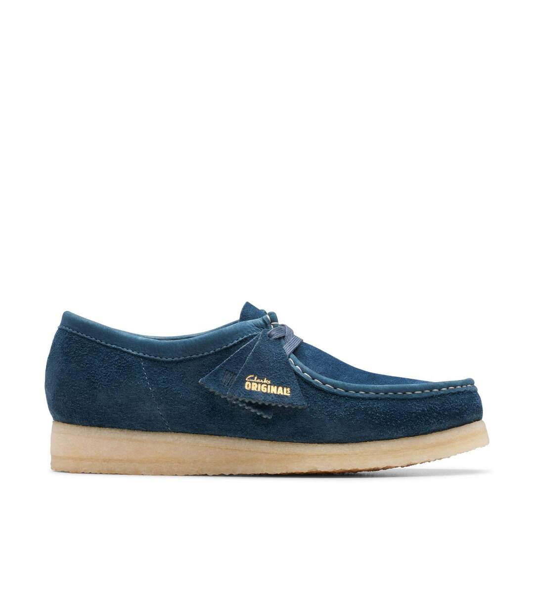 Chaussures Wallabee Homme Bleu Marine Clarks-1