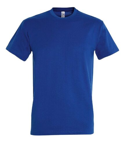 T-shirt manches courtes - Mixte - 11500 - bleu roi