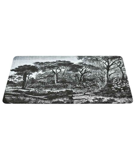 Lot de 4 Set de Table Déco Black Forest 30x40cm Noir