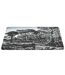 Lot de 4 Set de Table Déco Black Forest 30x40cm Noir-1