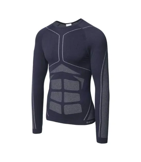 T-shirt Manches Longues Buraz Homme Noir Hi-Tec