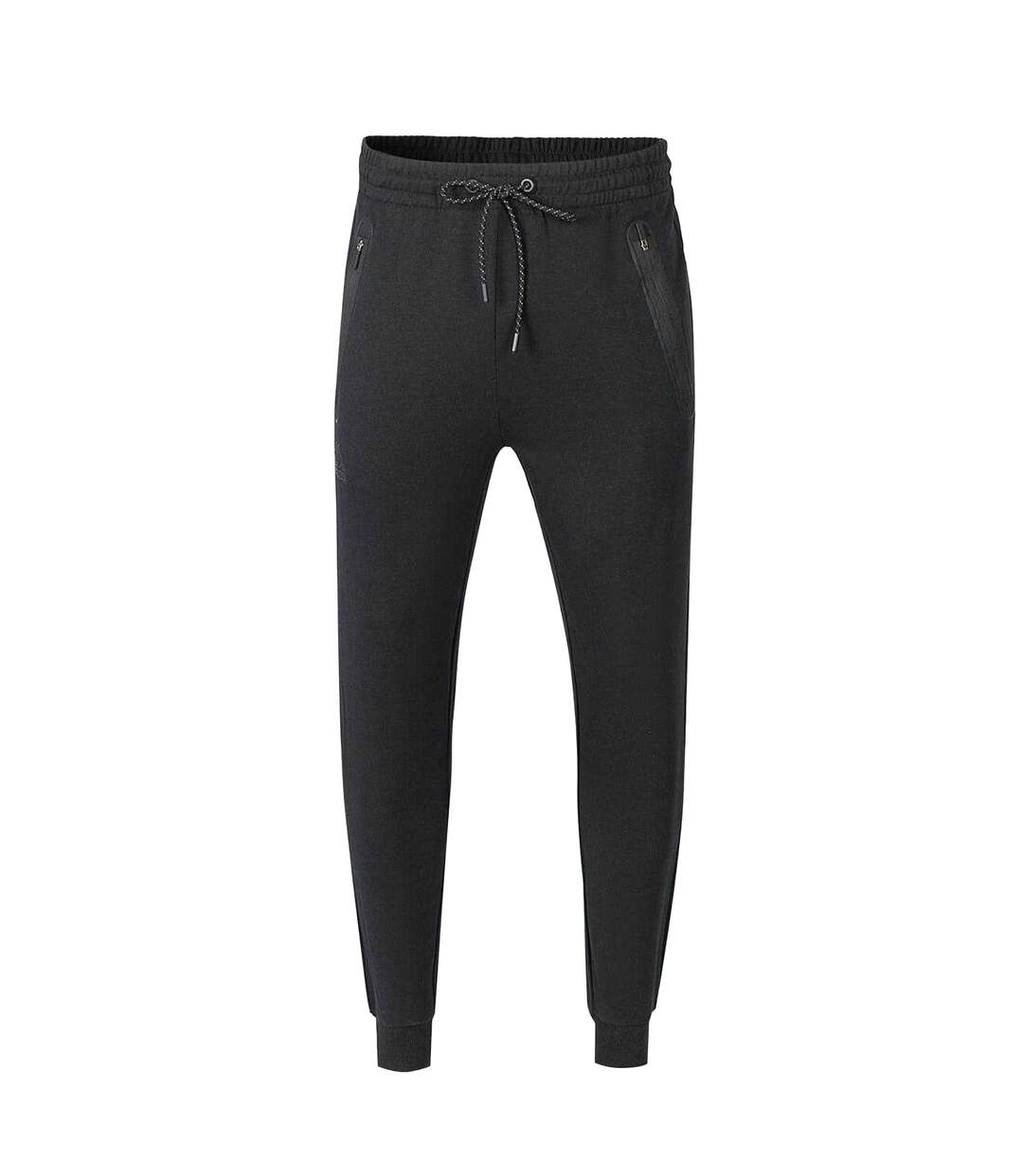 Pantalon De Jogging Motif/style Logo Homme Noir Kappa-1