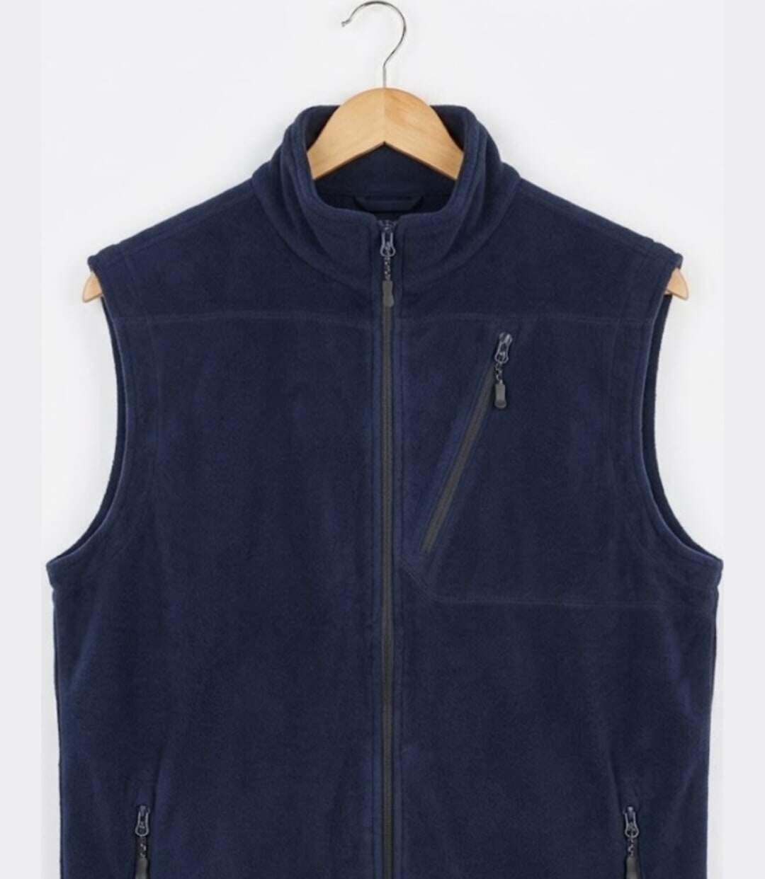 CHALLENGER CHAMBERY1 — Gilet sans manches polaire marine : haute protection thermique-5