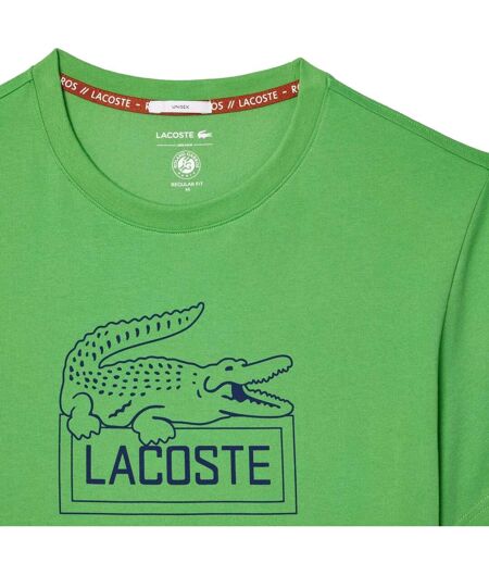 T-shirt Roland Garros Edition Adulte Vert Lacoste