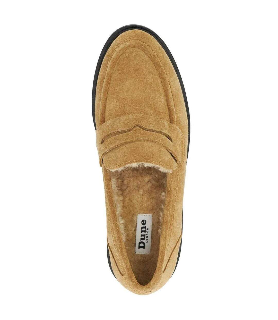 Mocassins Lo Garfeld Femme Marron Clair Dune London-3
