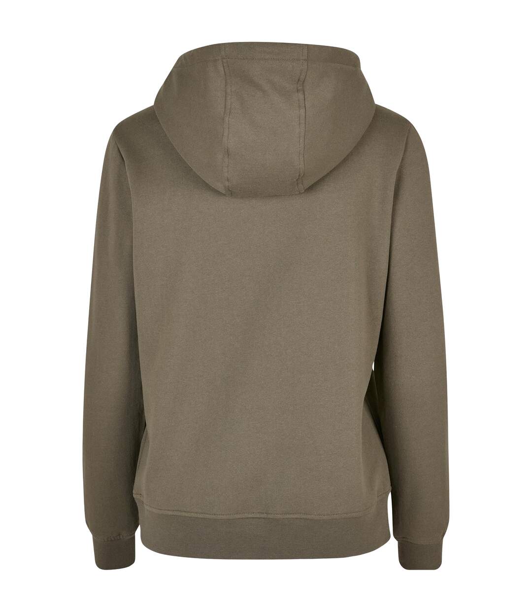 Womens/ladies Basic Hoodie Olive Build Your Brand-2