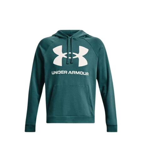 Sweat À Capuche Rival Homme Vert Under Armour
