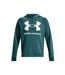 Sweat À Capuche Rival Homme Vert Under Armour-2