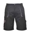 Portwest Mens Texo Contrast Cargo Shorts (Black)