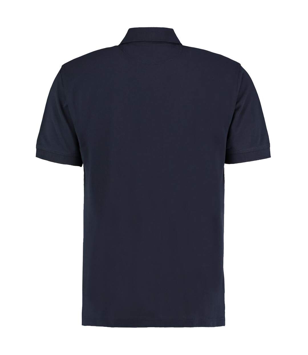 Polo À Manches Courtes Homme Bleu Marine Kustom Kit-2