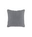 Coussin Carré Déco Texas 40x40cm Gris-1