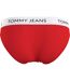 Bas De Maillot De Bain Motif/style Logo Femme Bordeaux Tommy Jeans-2