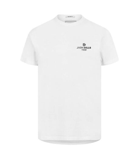 T-shirt Motif/style Imprimé Sur L´intérieur Homme Blanc Jack Wills