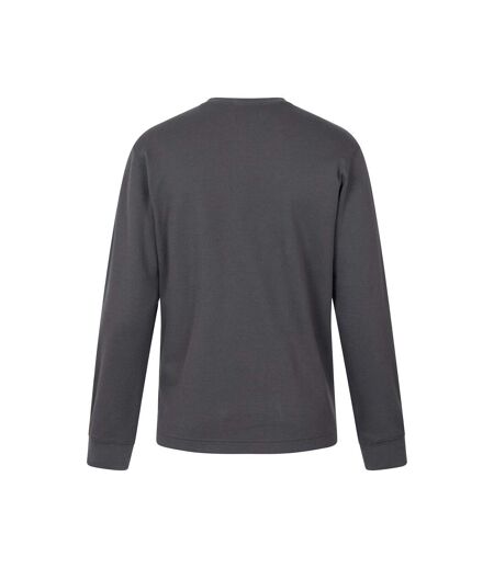 Sweat Manches Longues Motif/style Texturé Tillsbury Homme Charbon Mountain Warehouse